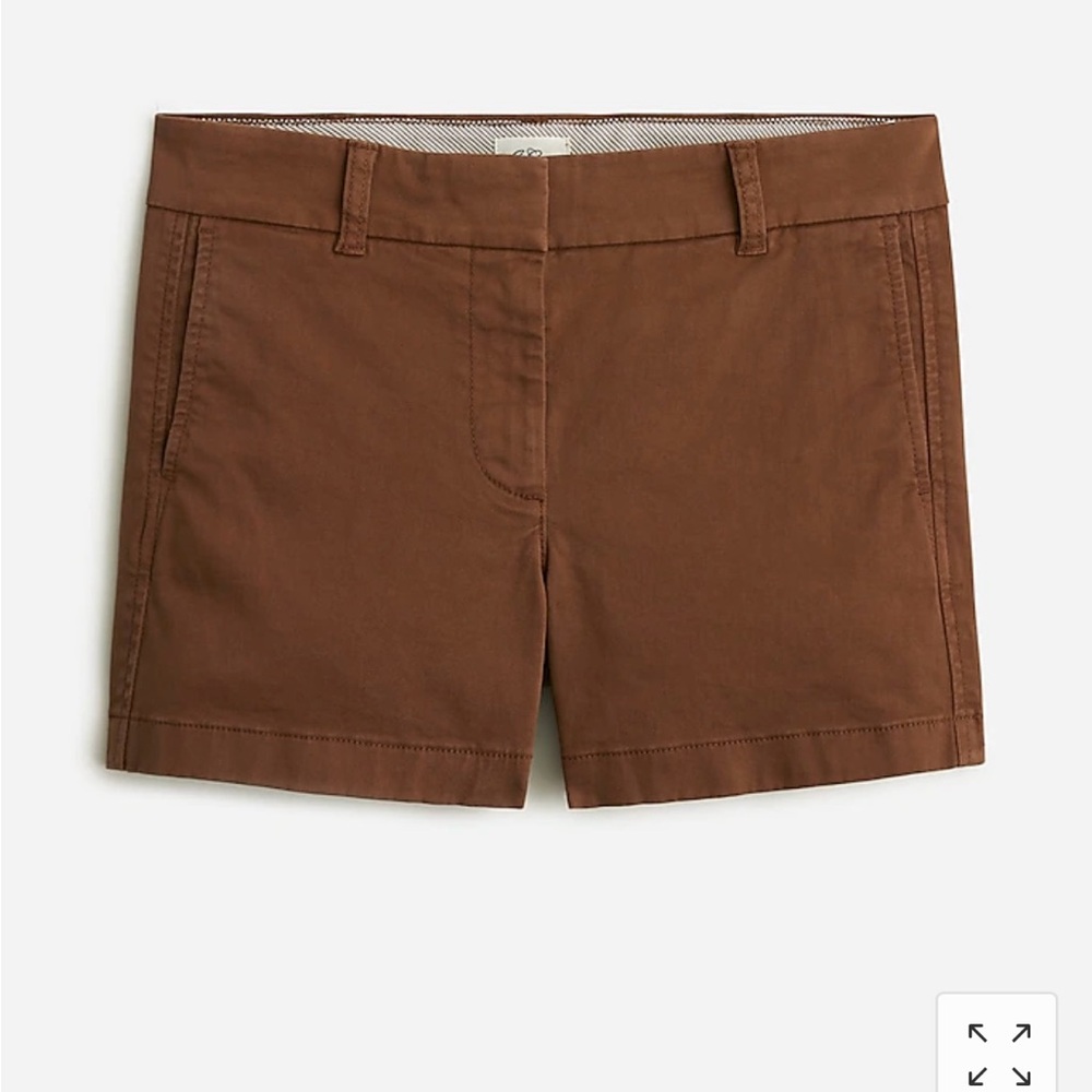 J. Crew 4" stretch chino short